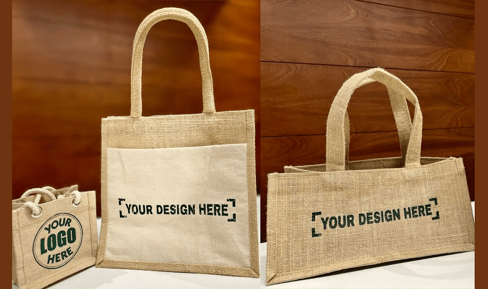Jute Bag For Lunch Box - Buy Adult Lunch Bag Online |Nestasia